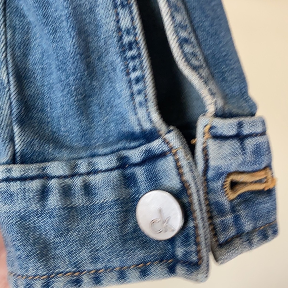 Calvin Klein Jeans Jean Jacket NWT - Picture 6 of 7